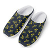 Spring Daffodil Flower Pattern Print Mesh Casual Shoes