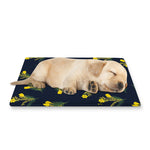 Spring Daffodil Flower Pattern Print Pet Cooling Mat Cover