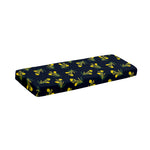 Spring Daffodil Flower Pattern Print Piano Keyboard Cover
