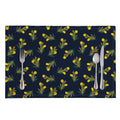 Spring Daffodil Flower Pattern Print Placemat