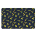 Spring Daffodil Flower Pattern Print Polyester Doormat