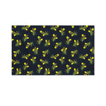 Spring Daffodil Flower Pattern Print Polyester Flag