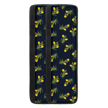 Spring Daffodil Flower Pattern Print Refrigerator Handle Covers