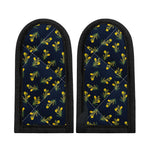Spring Daffodil Flower Pattern Print Skillet Handle Cover