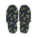 Spring Daffodil Flower Pattern Print Slippers