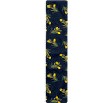 Spring Daffodil Flower Pattern Print Table Runner