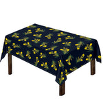 Spring Daffodil Flower Pattern Print Tablecloth