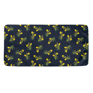 Spring Daffodil Flower Pattern Print Towel