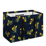 Spring Daffodil Flower Pattern Print Utility Tote Bag