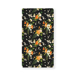 Spring Lily Flowers Pattern Print Baby Crib Sheet