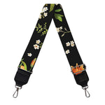 Spring Lily Flowers Pattern Print Bag Strap