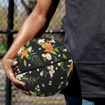 Spring Lily Flowers Pattern Print Basketball
