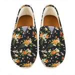 Spring Lily Flowers Pattern Print Casual Shoes