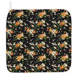 Spring Lily Flowers Pattern Print Hand Towel