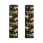 Spring Lily Flowers Pattern Print Handle Covers