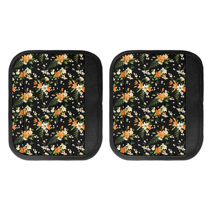 Spring Lily Flowers Pattern Print Handle Covers