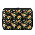 Spring Lily Flowers Pattern Print Laptop Sleeve