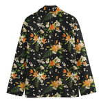 Spring Lily Flowers Pattern Print Men's Blazer