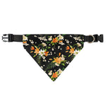 Spring Lily Flowers Pattern Print Over The Collar Dog Bandana