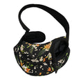 Spring Lily Flowers Pattern Print Pet Sling Carrier