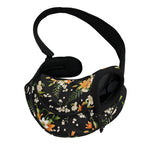 Spring Lily Flowers Pattern Print Pet Sling Carrier