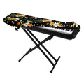 Spring Lily Flowers Pattern Print Piano Keyboard Cover