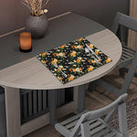 Spring Lily Flowers Pattern Print Placemat