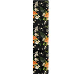Spring Lily Flowers Pattern Print Table Runner