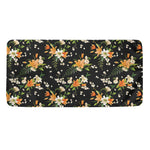 Spring Lily Flowers Pattern Print Towel