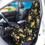 Spring Lily Flowers Pattern Print Waterproof Car Seat Cover