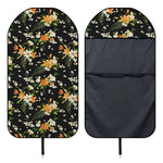Spring Lily Flowers Pattern Print Waterproof Car Seat Cover