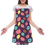 Sprinkles Donut Pattern Print Adjustable Apron