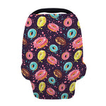 Sprinkles Donut Pattern Print Baby Seat Cover