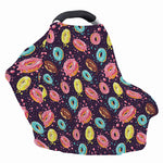 Sprinkles Donut Pattern Print Baby Seat Cover