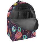 Sprinkles Donut Pattern Print Backpack