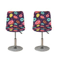 Sprinkles Donut Pattern Print Bar Stool Covers