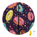 Sprinkles Donut Pattern Print Basketball