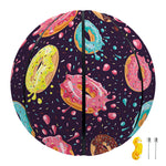 Sprinkles Donut Pattern Print Basketball