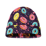 Sprinkles Donut Pattern Print Beanie