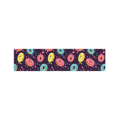 Sprinkles Donut Pattern Print Bed Runner