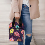 Sprinkles Donut Pattern Print Bible Tote Bag
