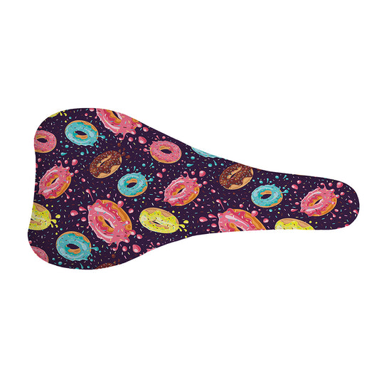 Sprinkles Donut Pattern Print Bicycle Seat Cover