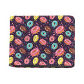 Sprinkles Donut Pattern Print Bifold Wallet