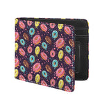 Sprinkles Donut Pattern Print Bifold Wallet