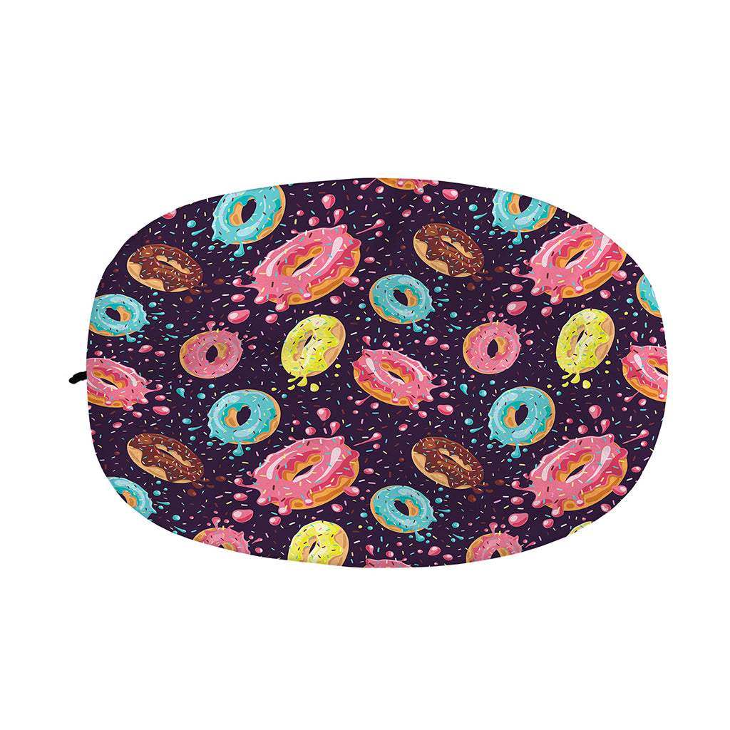 Sprinkles Donut Pattern Print Car Side Mirror Covers