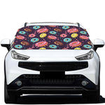 Sprinkles Donut Pattern Print Car Windshield Snow Cover
