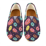 Sprinkles Donut Pattern Print Casual Shoes