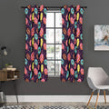 Sprinkles Donut Pattern Print Grommet Curtain Panels