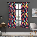 Sprinkles Donut Pattern Print Curtain