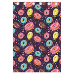 Sprinkles Donut Pattern Print Curtain